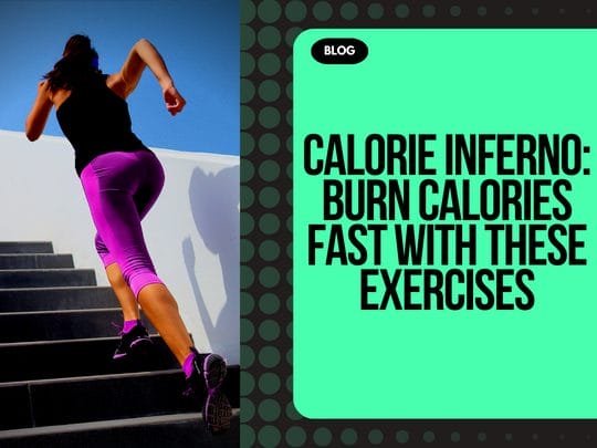 A vibrant and energetic fitness landscape showcasing various activities like running, cycling, strength training, and yoga in an outdoor setting for burning calories