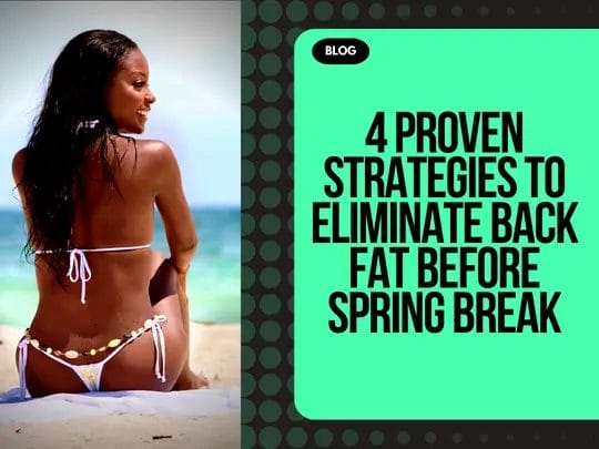 Before and after comparison of back fat reduction, showcasing a toned back transformation.